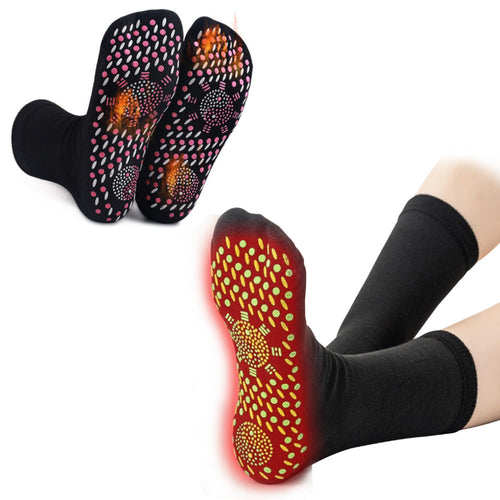 EXPECTSKY™ Tourmaline Thermal Circulation self-heating shaping socks(🔥Limited time discount Last 30 minutes)