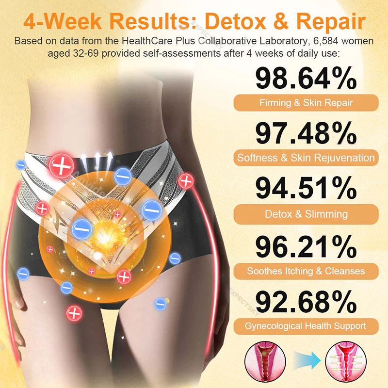Medical Grade Titanium Fiber Self-heating Tourmaline Shaping Shorts👙