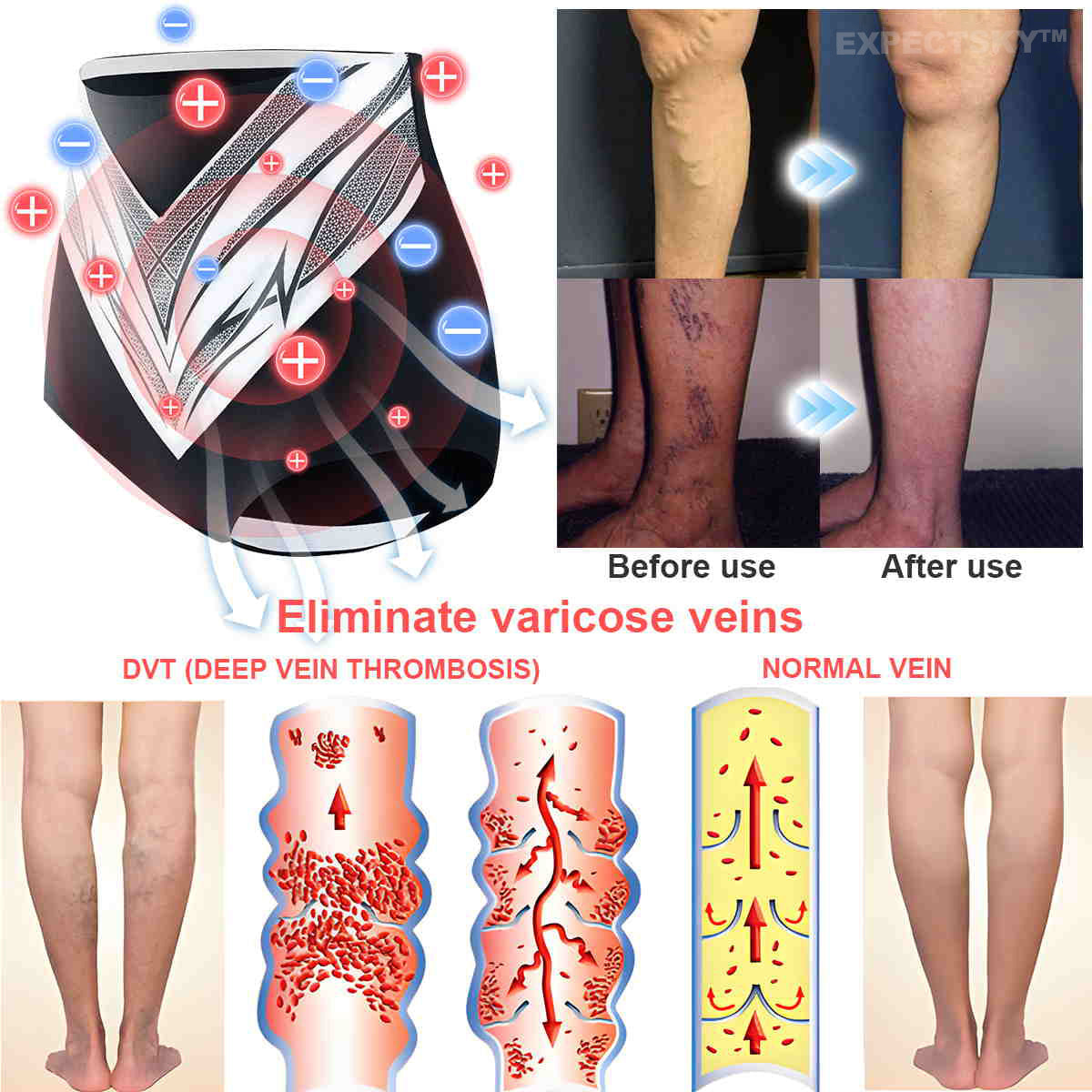 Medical Grade Titanium Fiber Self-heating Tourmaline Shaping Shorts👙